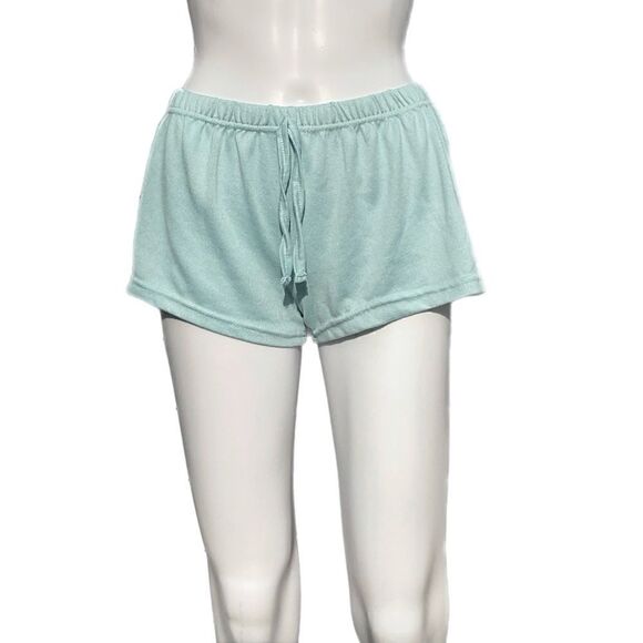 Light Blue Lounge Shorts NWOT - Picture 1 of 9